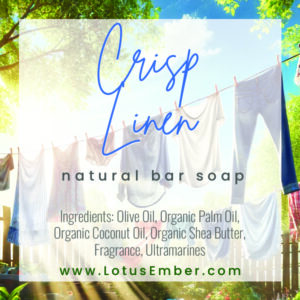 Crisp Linen Artisan Soap - Image 2