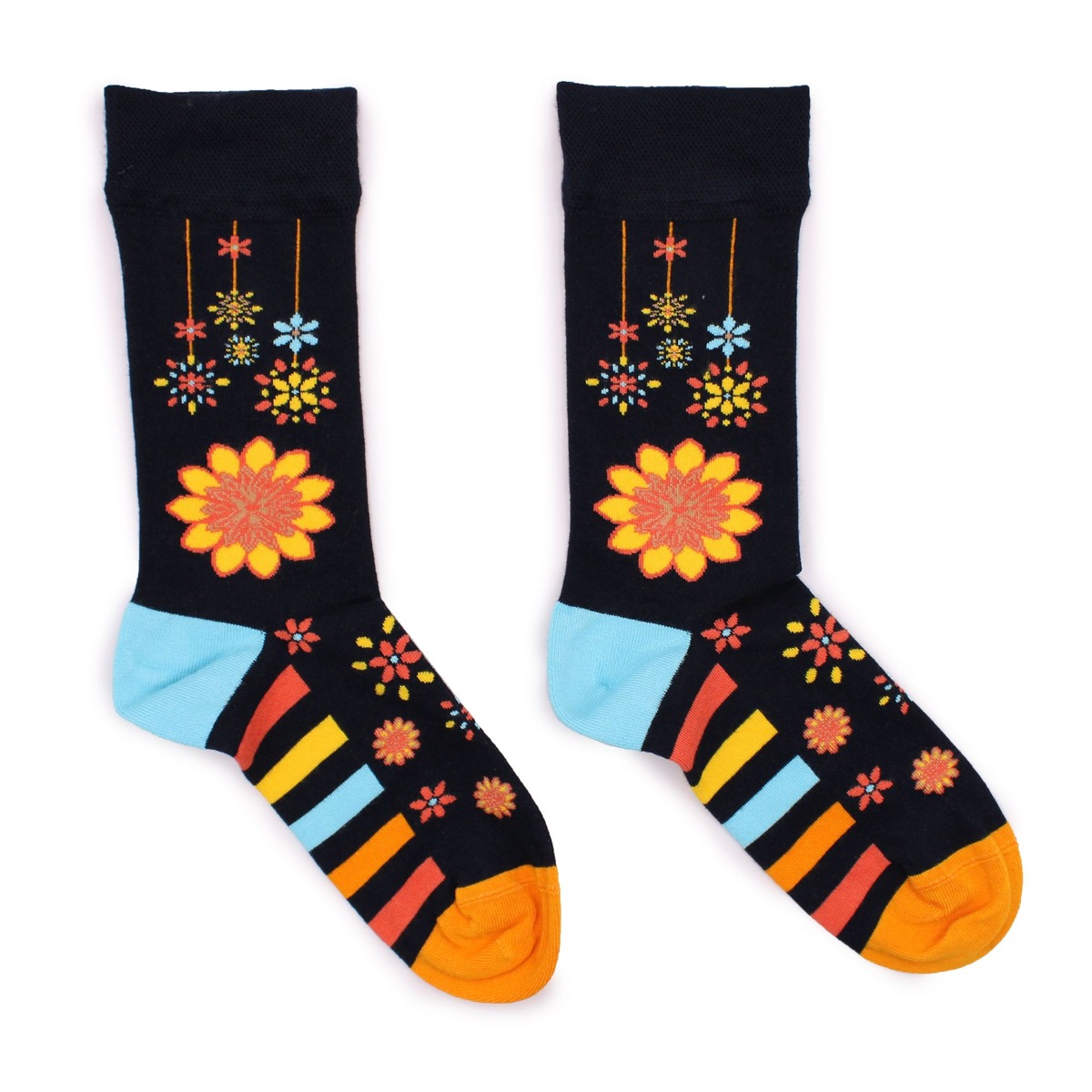 Bambusowe skarpety Mandala Flowers (36–40)