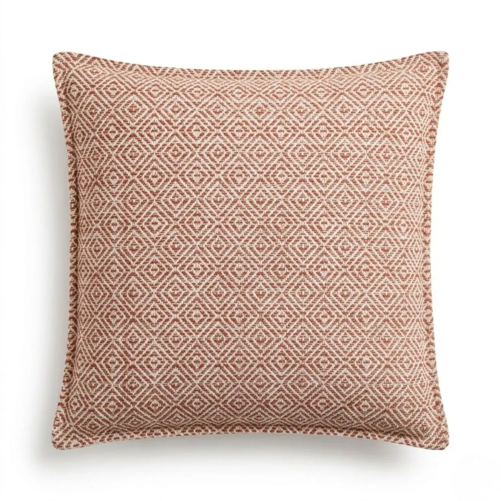 Poszewka Burgundy Squares 45 × 45 cm
