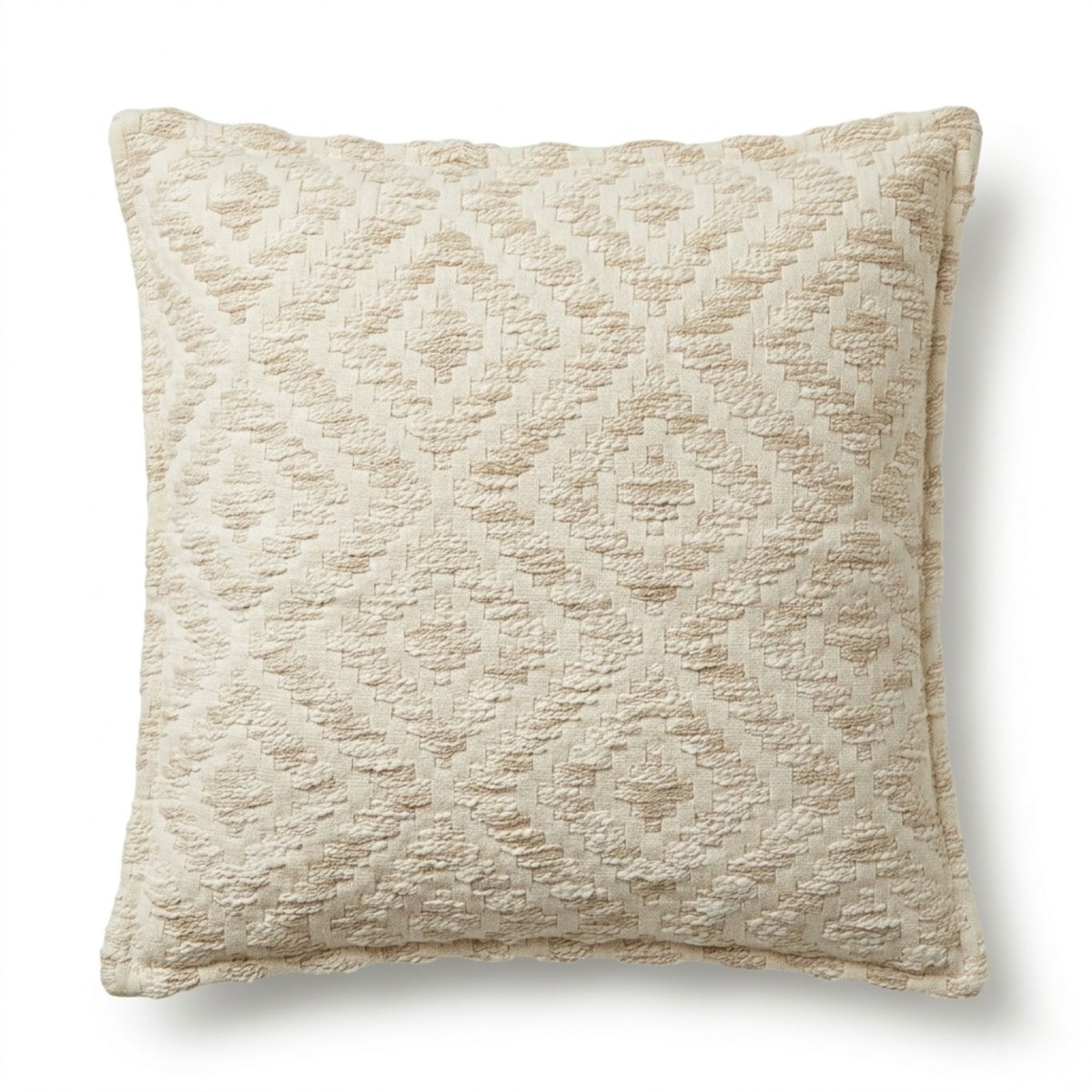 Poszewka Neutral Geo Creme 45 × 45 cm