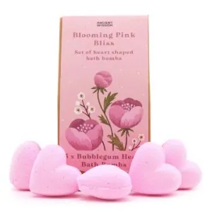 Zestaw serc do kąpieli Blooming Pink Bliss