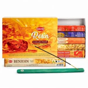 Kadzidła HEM Resin Collection z podstawką