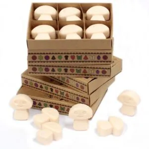 Woski zapachowe Vanilla Nutmeg, 6 szt.