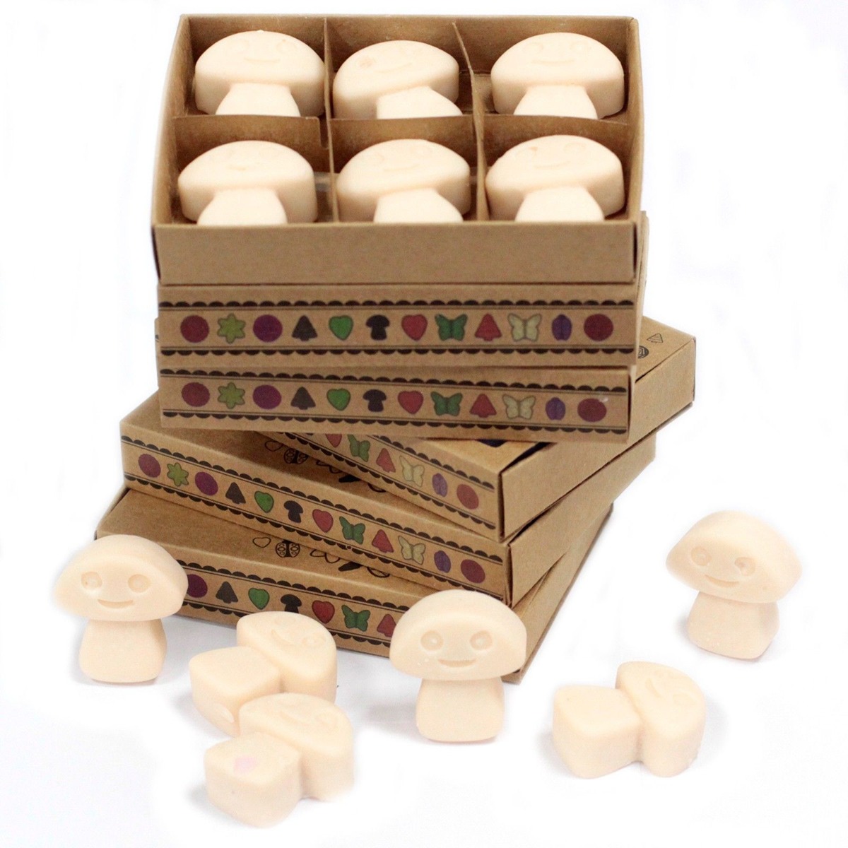 Woski zapachowe Vanilla Nutmeg, 6 szt.