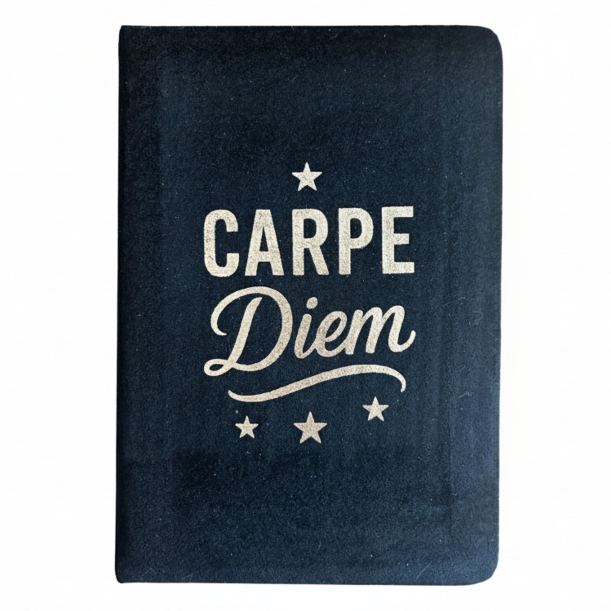 Aksamitny notes Carpe Diem, 80 stron