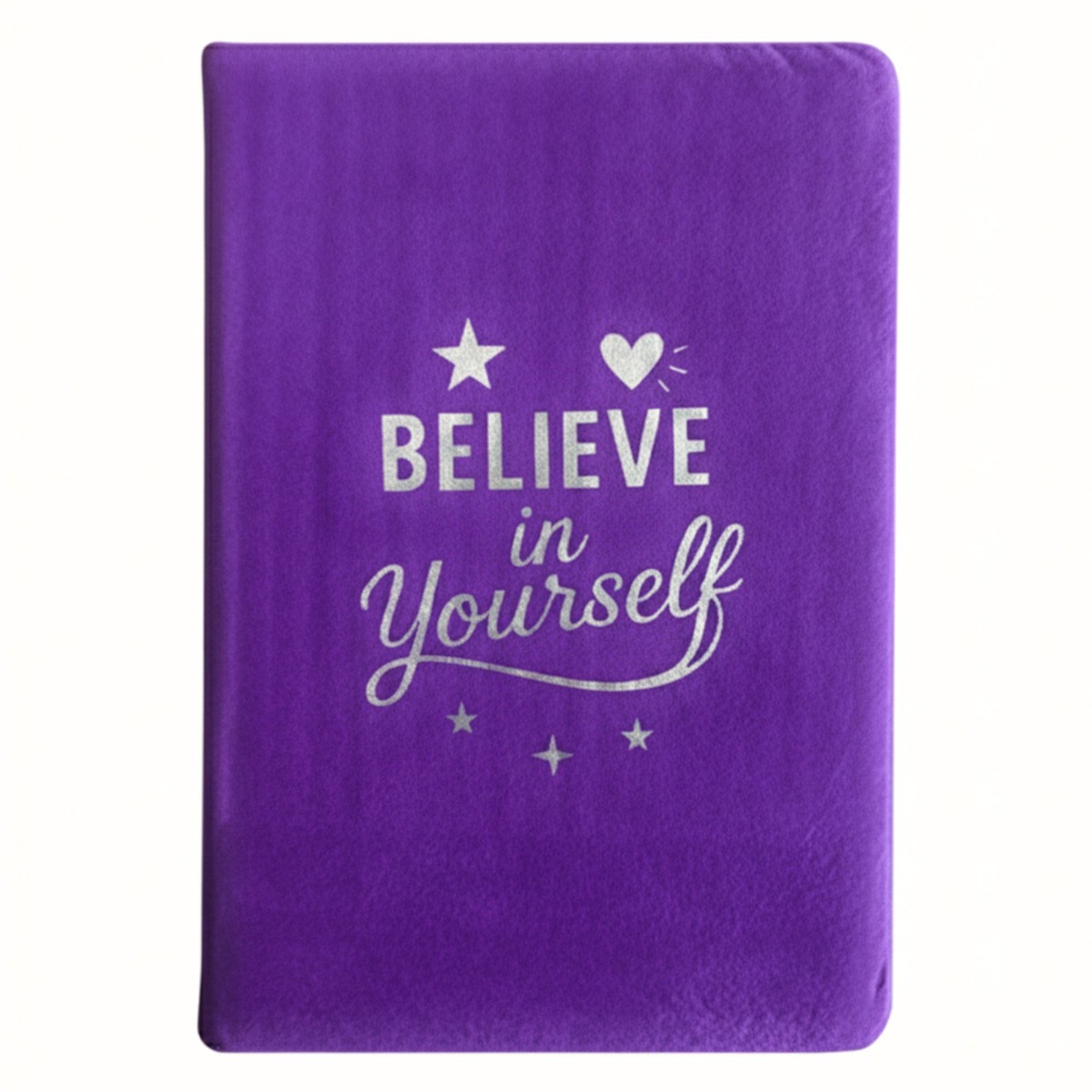 Aksamitny notes Believe Yourself, 80 stron