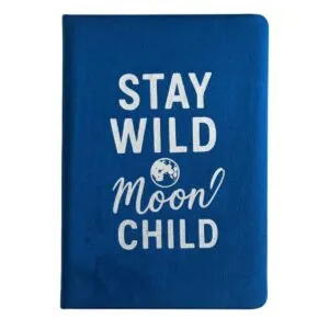 Aksamitny notes Stay Wild Moon Child, 80 stron