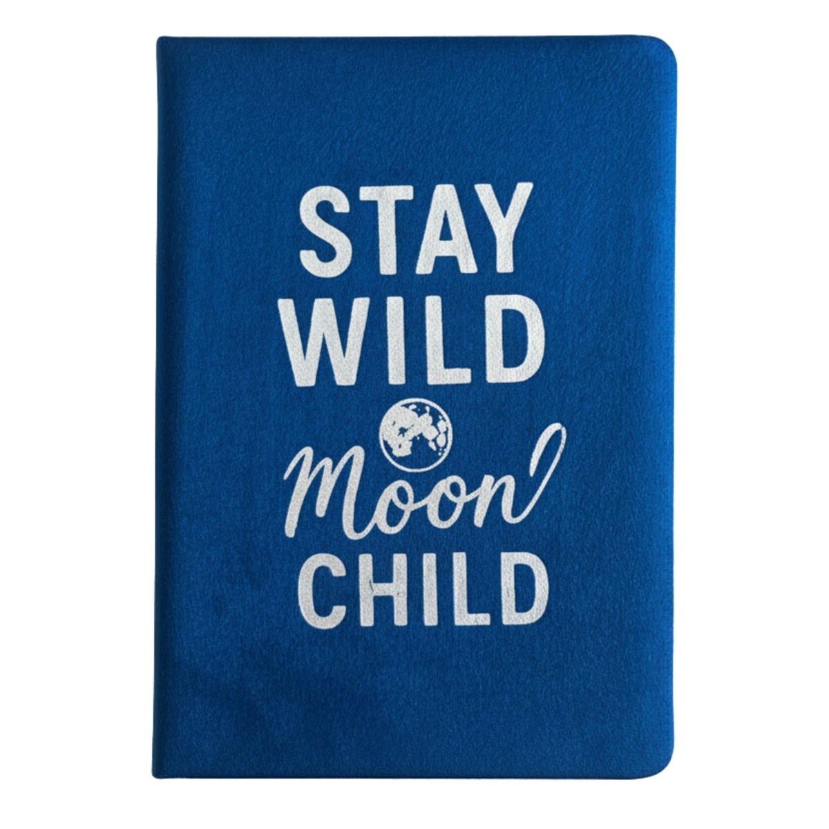 Aksamitny notes Stay Wild Moon Child, 80 stron