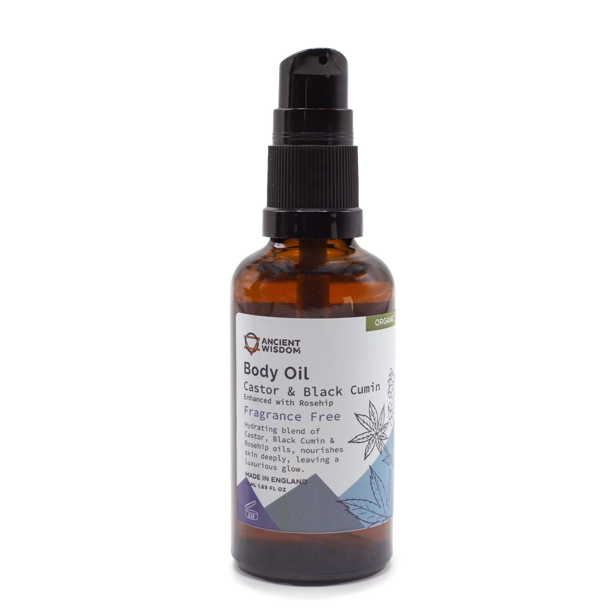 Organiczny olejek z dzikiej róży 50 ml