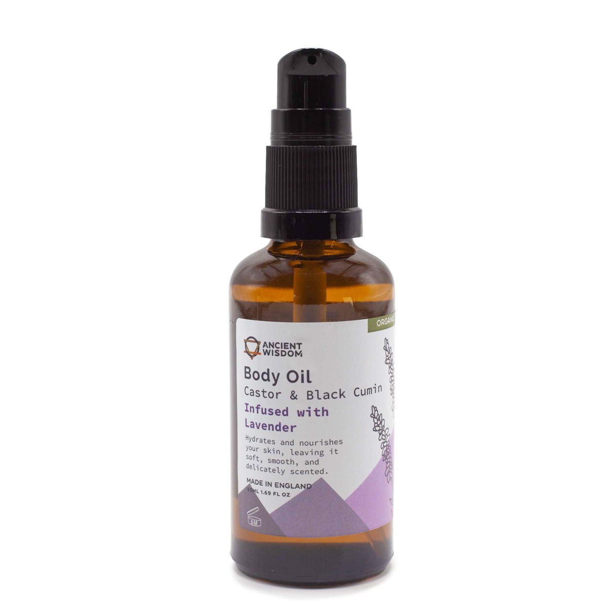Organiczny olejek do ciała Lawenda 50 ml