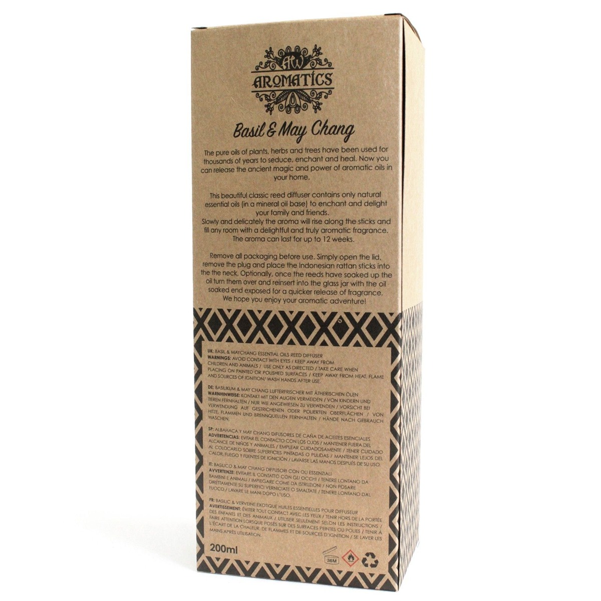 Dyfuzor Bazylia i May Chang 200 ml