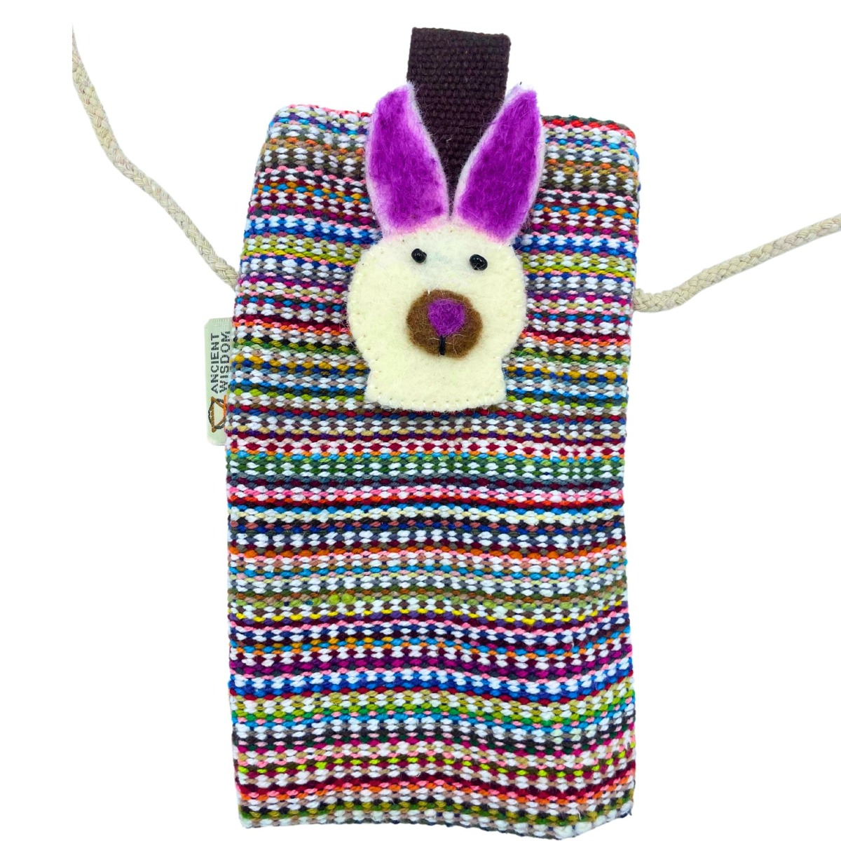 Torebka na telefon z króliczkiem
