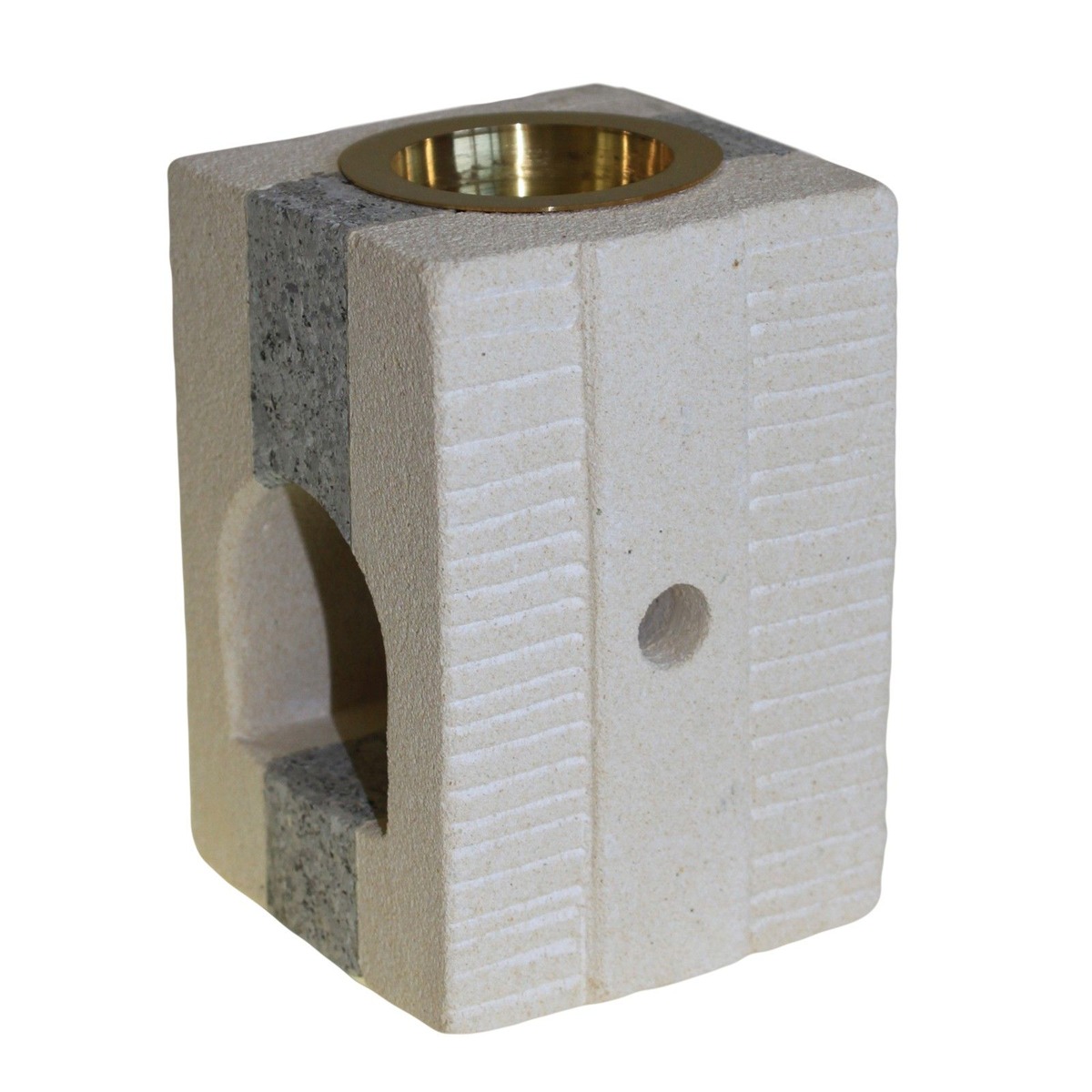 Kamienny kominek do olejków Combo Square
