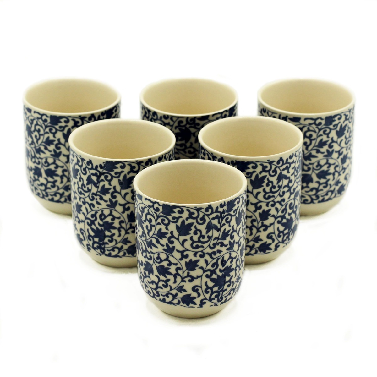 Czarki do herbaty Blue Pattern
