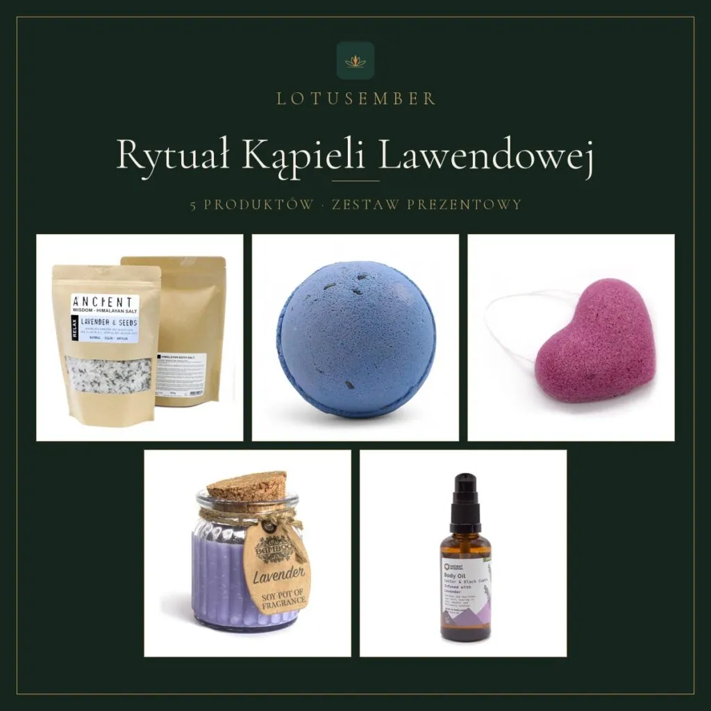 Rytuał Kąpieli Lawendowej – zestaw prezentowy Lotusember
