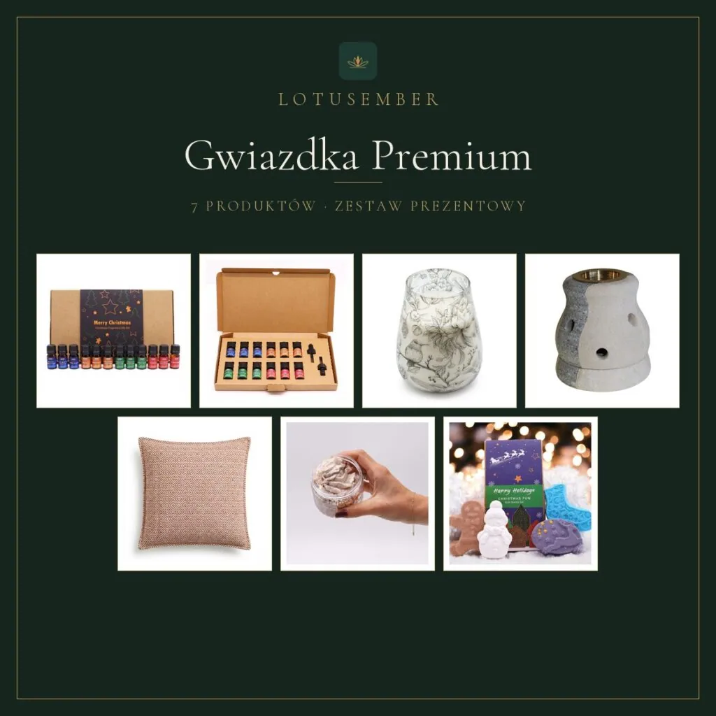 Gwiazdka Premium – zestaw prezentowy Lotusember