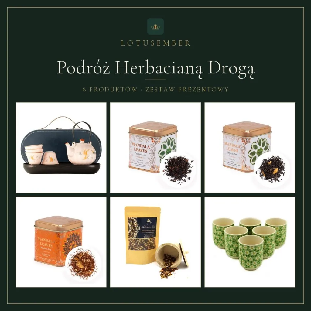 Podróż Herbacianą Drogą – zestaw prezentowy Lotusember