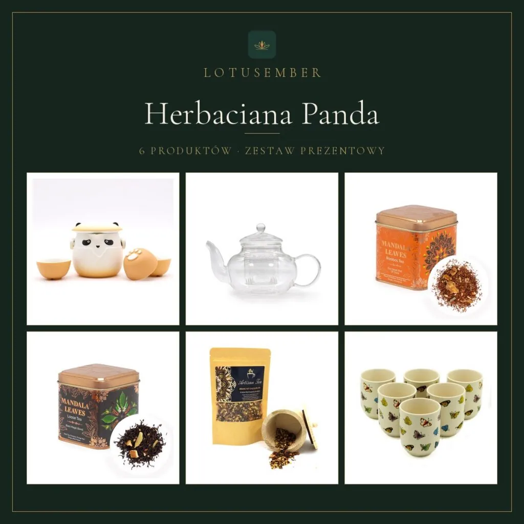 Herbaciana Panda – zestaw prezentowy Lotusember