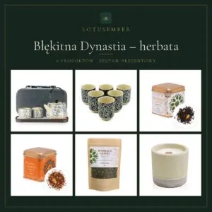 Błękitna Dynastia – herbata – zestaw prezentowy Lotusember