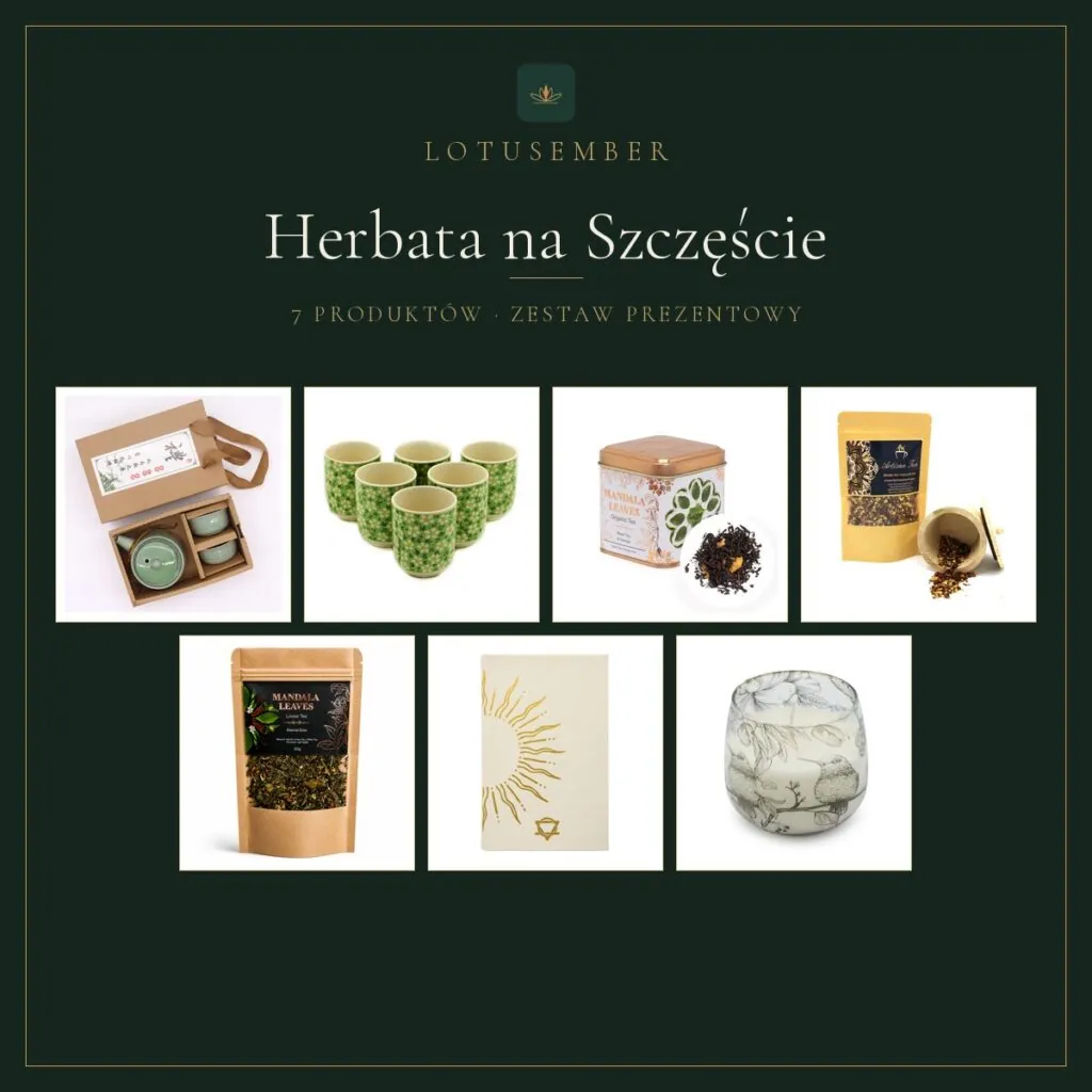 Herbata na Szczęście – zestaw prezentowy Lotusember