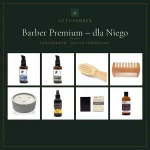 Barber Premium – dla Niego – zestaw prezentowy Lotusember
