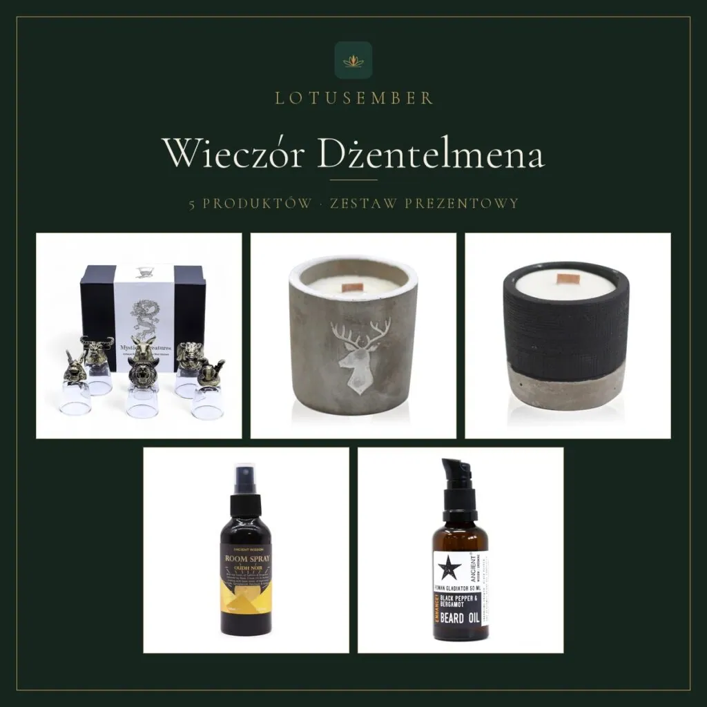 Wieczór Dżentelmena – zestaw prezentowy Lotusember