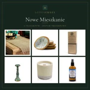 Nowe Mieszkanie – zestaw prezentowy Lotusember