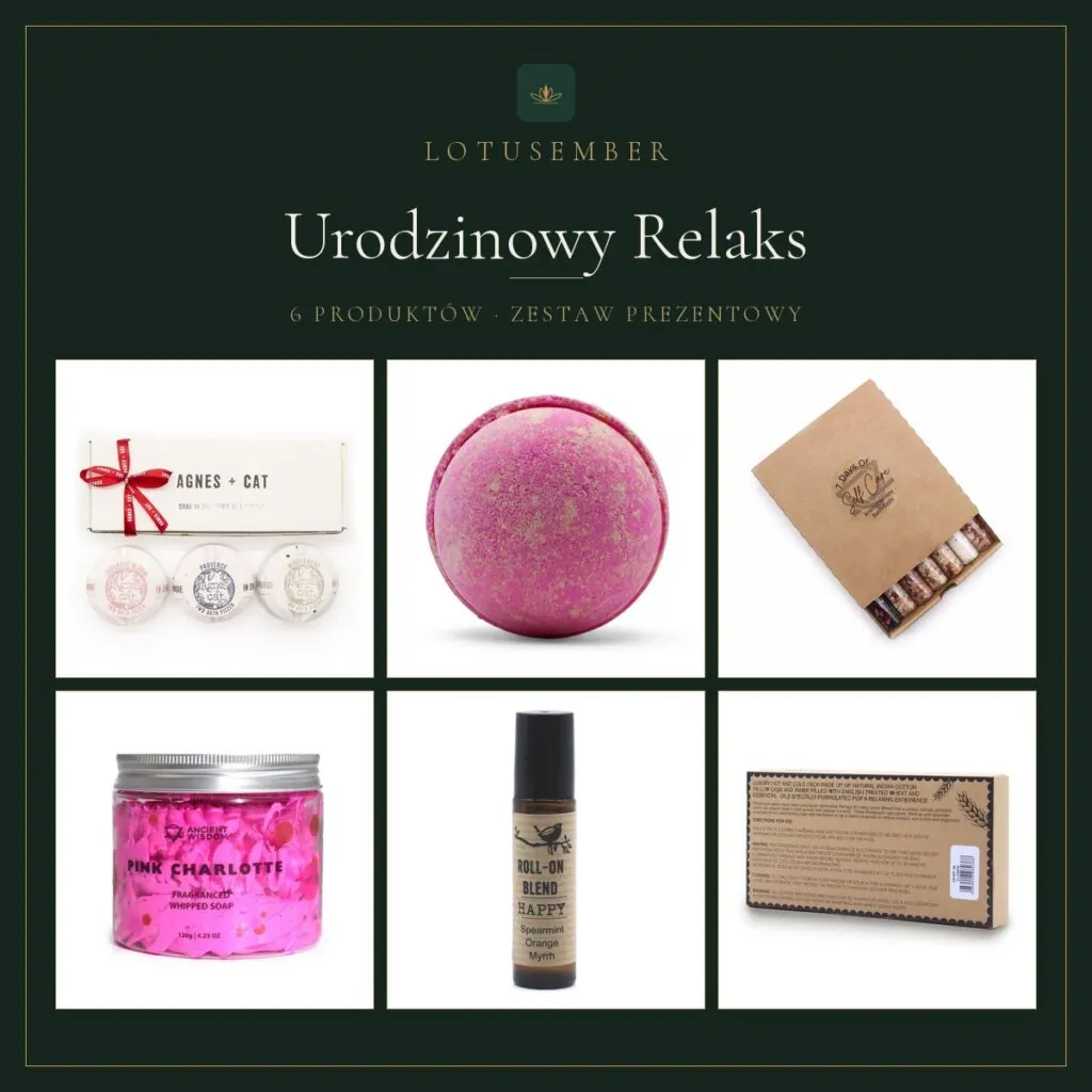 Urodzinowy Relaks – zestaw prezentowy Lotusember