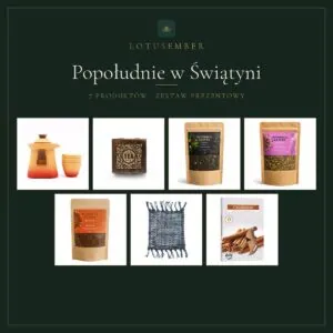 Popołudnie w Świątyni – zestaw prezentowy Lotusember