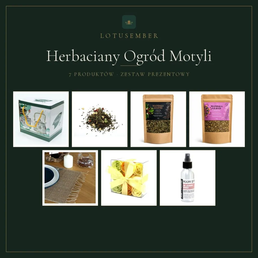 Herbaciany Ogród Motyli – zestaw prezentowy Lotusember