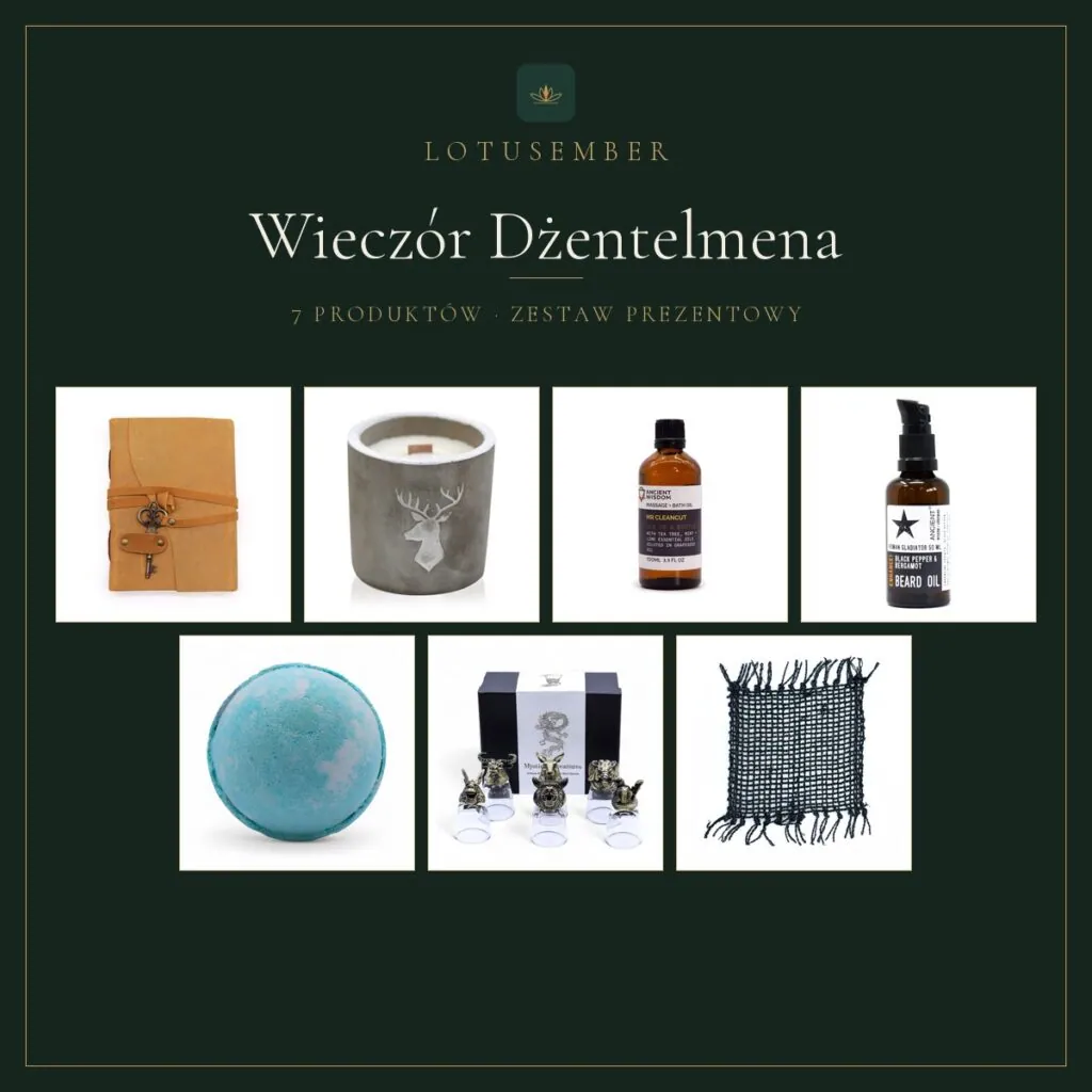 Wieczór Dżentelmena – zestaw prezentowy Lotusember