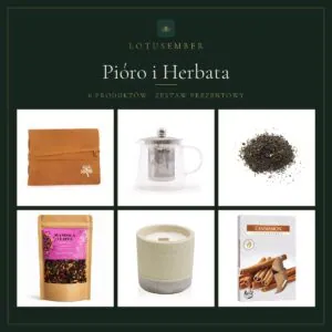 Pióro i Herbata – zestaw prezentowy Lotusember