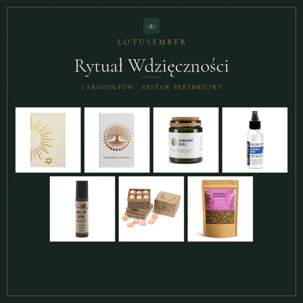 Rytuał Wdzięczności – zestaw prezentowy Lotusember