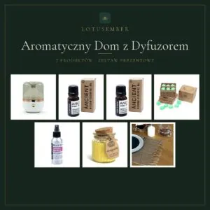 Aromatyczny Dom z Dyfuzorem – zestaw prezentowy Lotusember