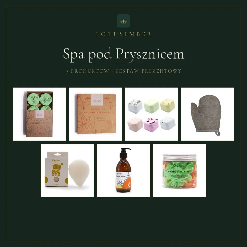 Spa pod Prysznicem – zestaw prezentowy Lotusember