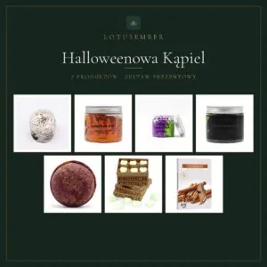 Halloweenowa Kąpiel – zestaw prezentowy Lotusember