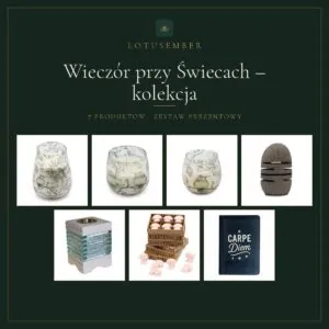 Wieczór przy Świecach – kolekcja – zestaw prezentowy Lotusember