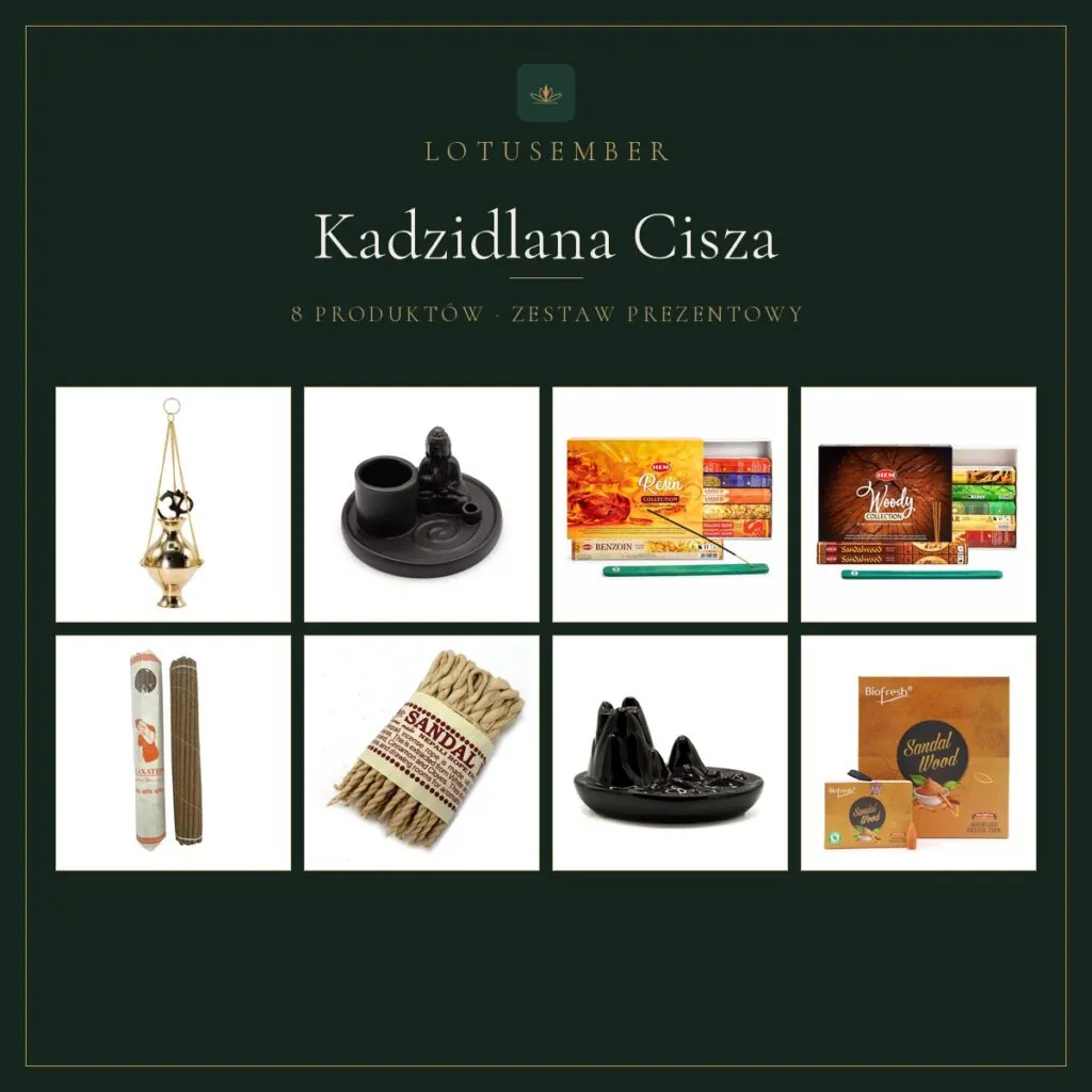 Kadzidlana Cisza – zestaw prezentowy Lotusember