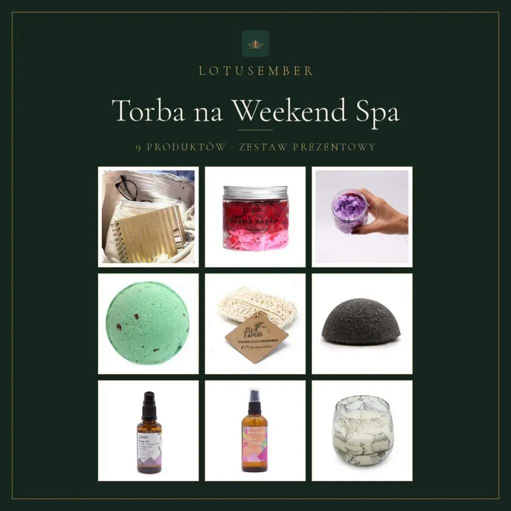 Torba na Weekend Spa – zestaw prezentowy Lotusember