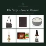 Dla Niego – Skóra i Drewno – zestaw prezentowy Lotusember