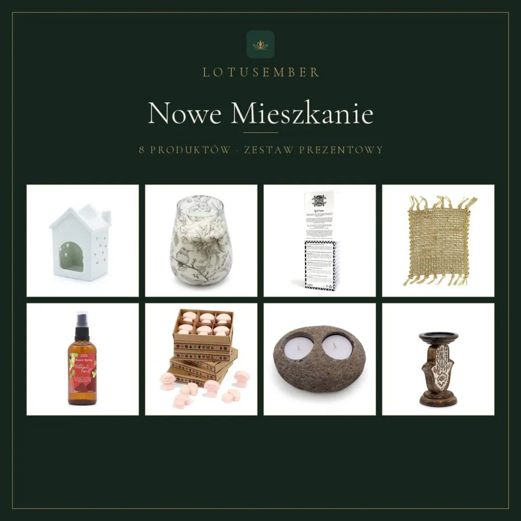 Nowe Mieszkanie – zestaw prezentowy Lotusember