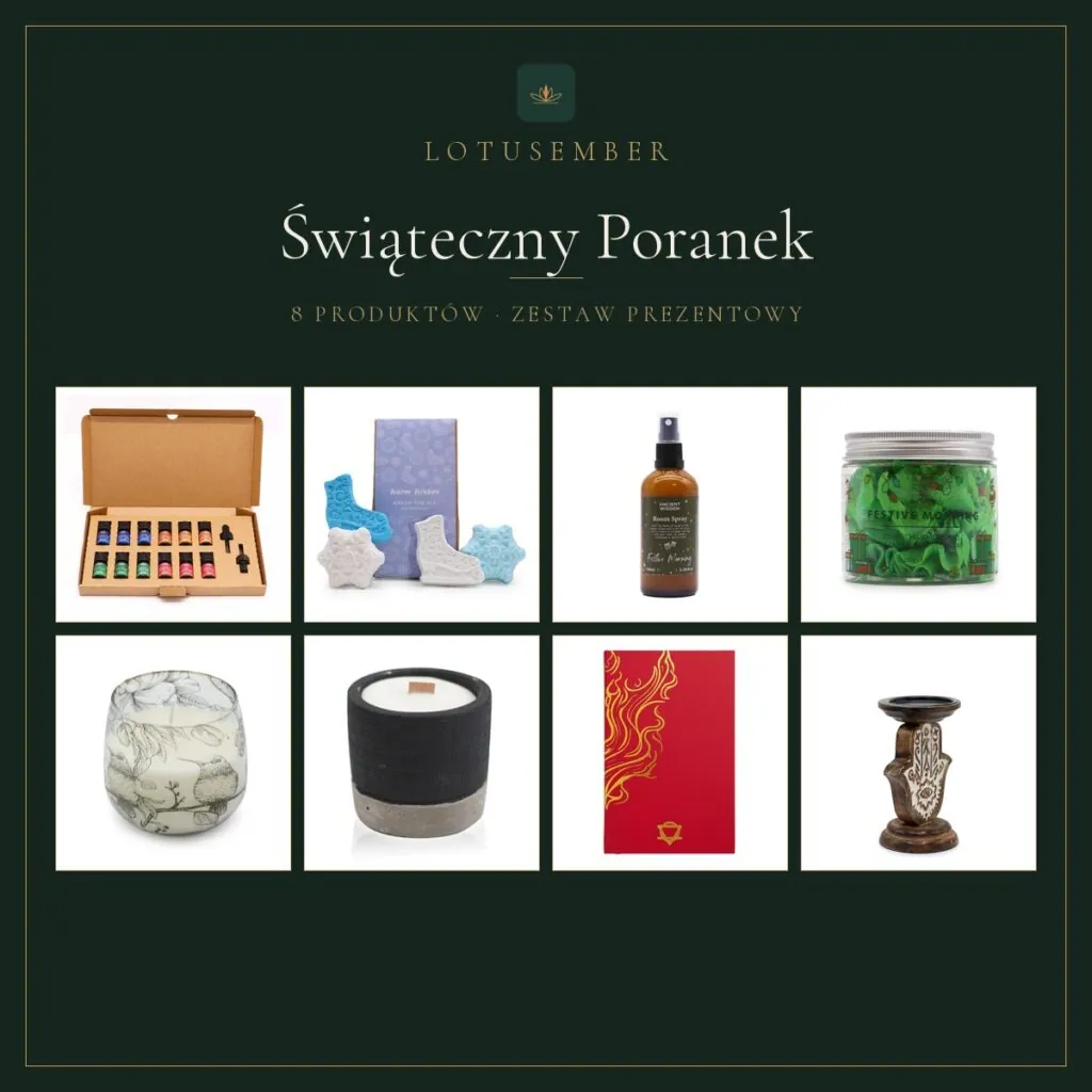Świąteczny Poranek – zestaw prezentowy Lotusember