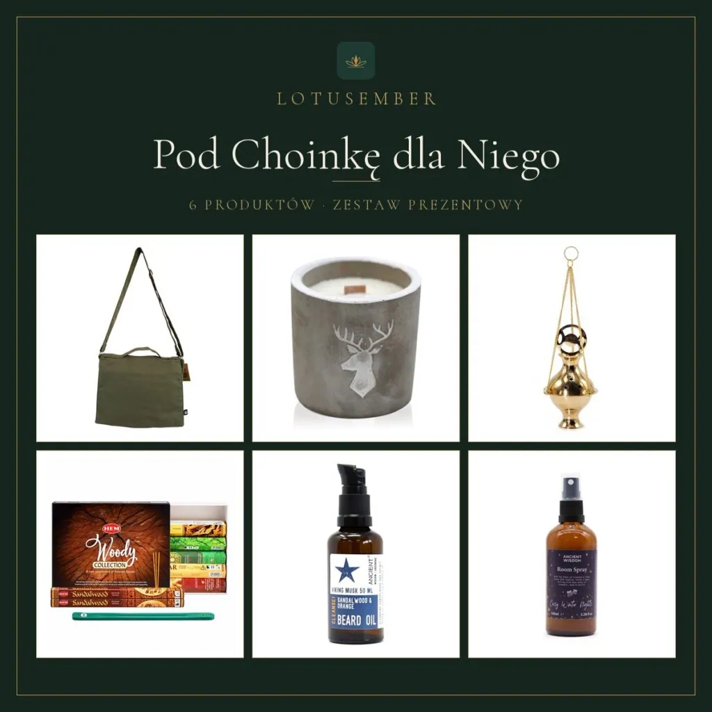 Pod Choinkę dla Niego – zestaw prezentowy Lotusember