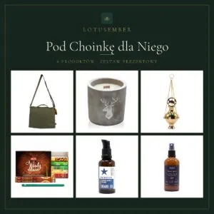 Pod Choinkę dla Niego – zestaw prezentowy Lotusember