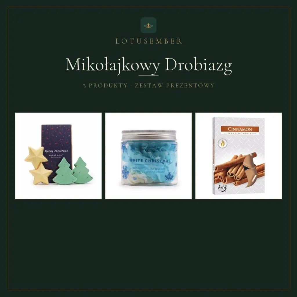 Mikołajkowy Drobiazg – zestaw prezentowy Lotusember