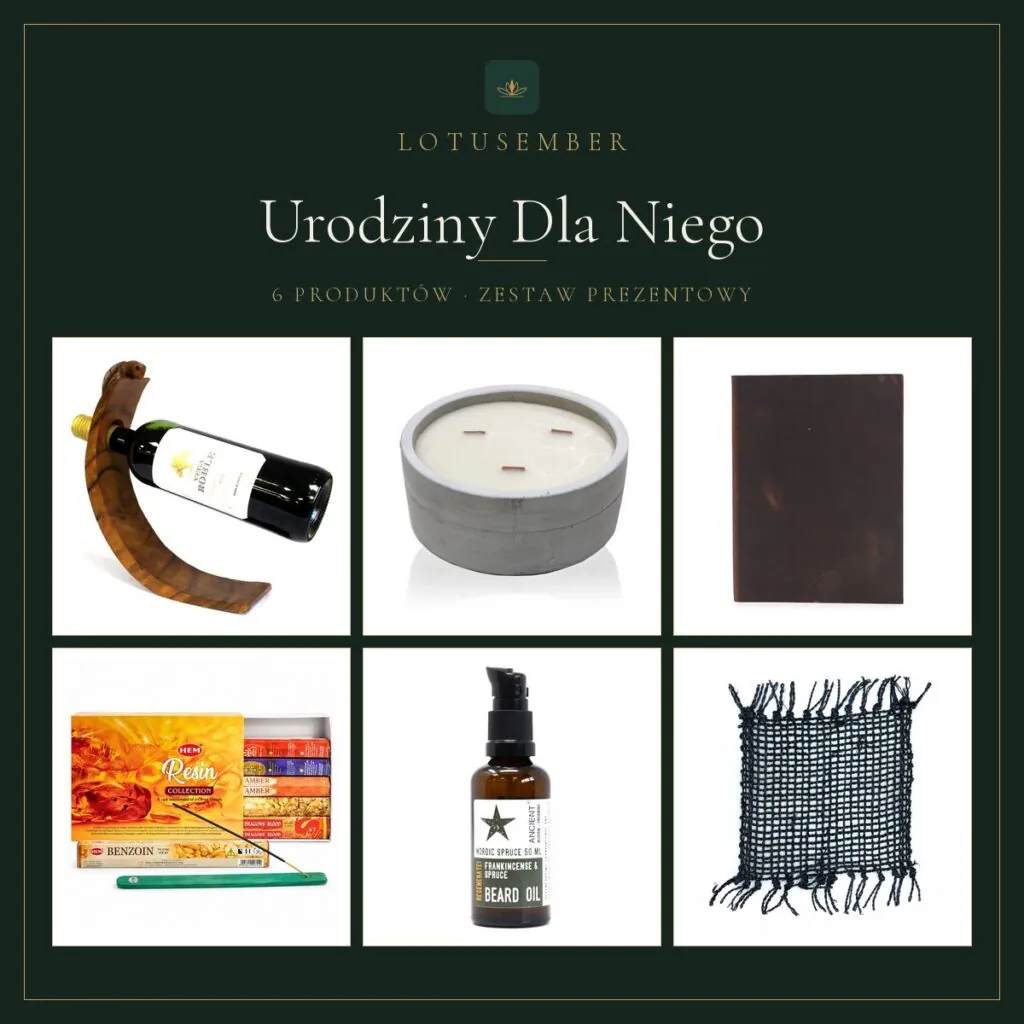 Urodziny Dla Niego – zestaw prezentowy Lotusember
