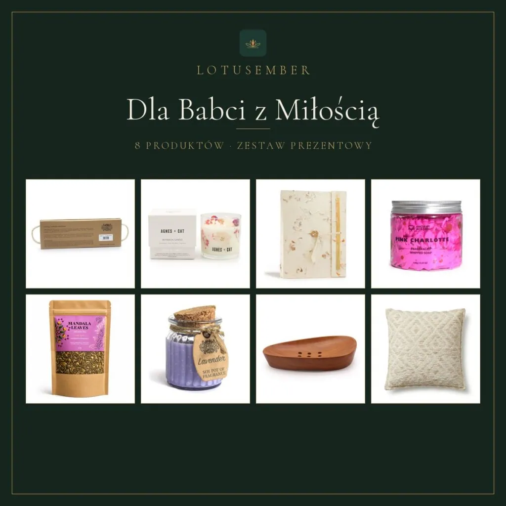 Dla Babci z Miłością – zestaw prezentowy Lotusember