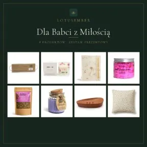 Dla Babci z Miłością – zestaw prezentowy Lotusember