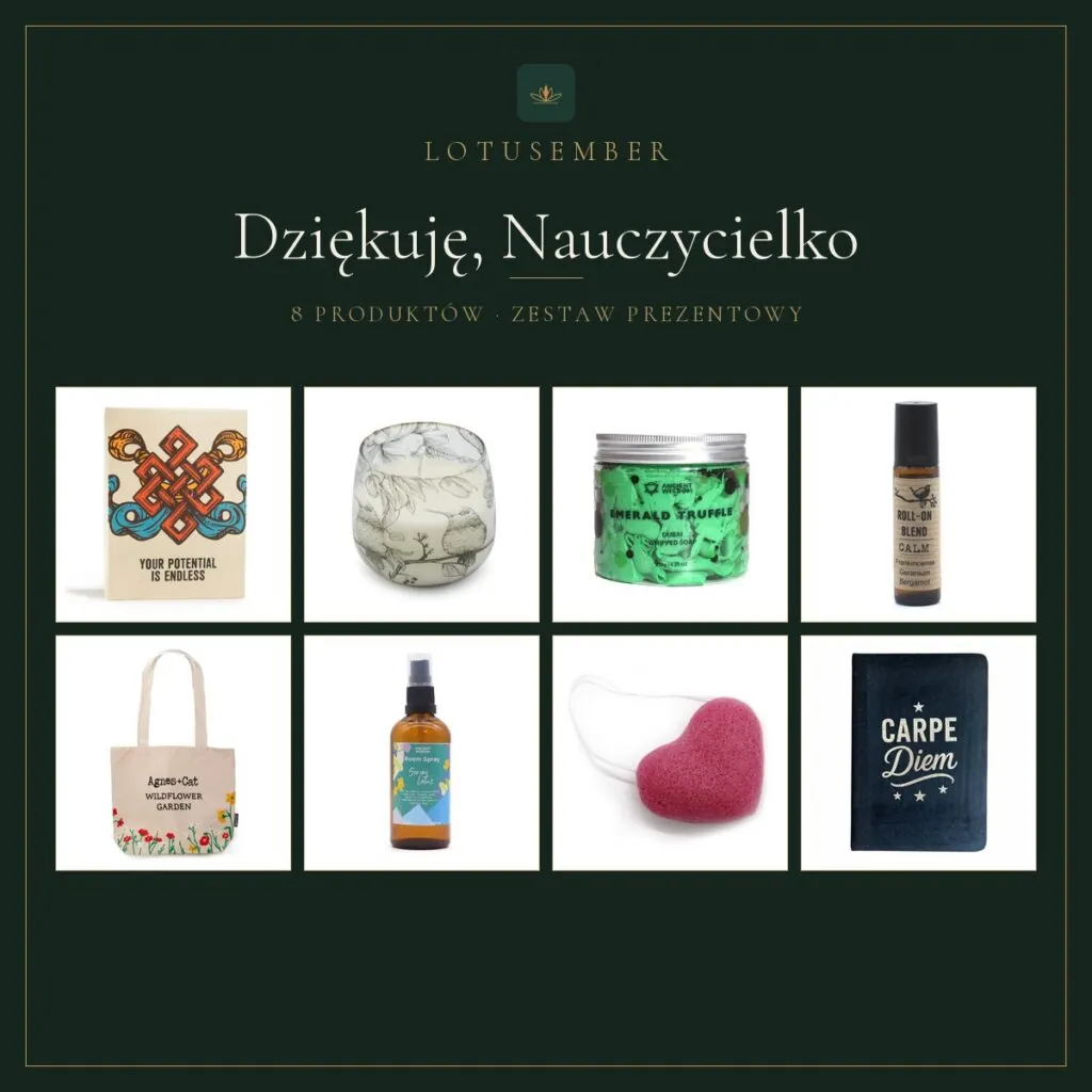 Dziękuję, Nauczycielko – zestaw prezentowy Lotusember