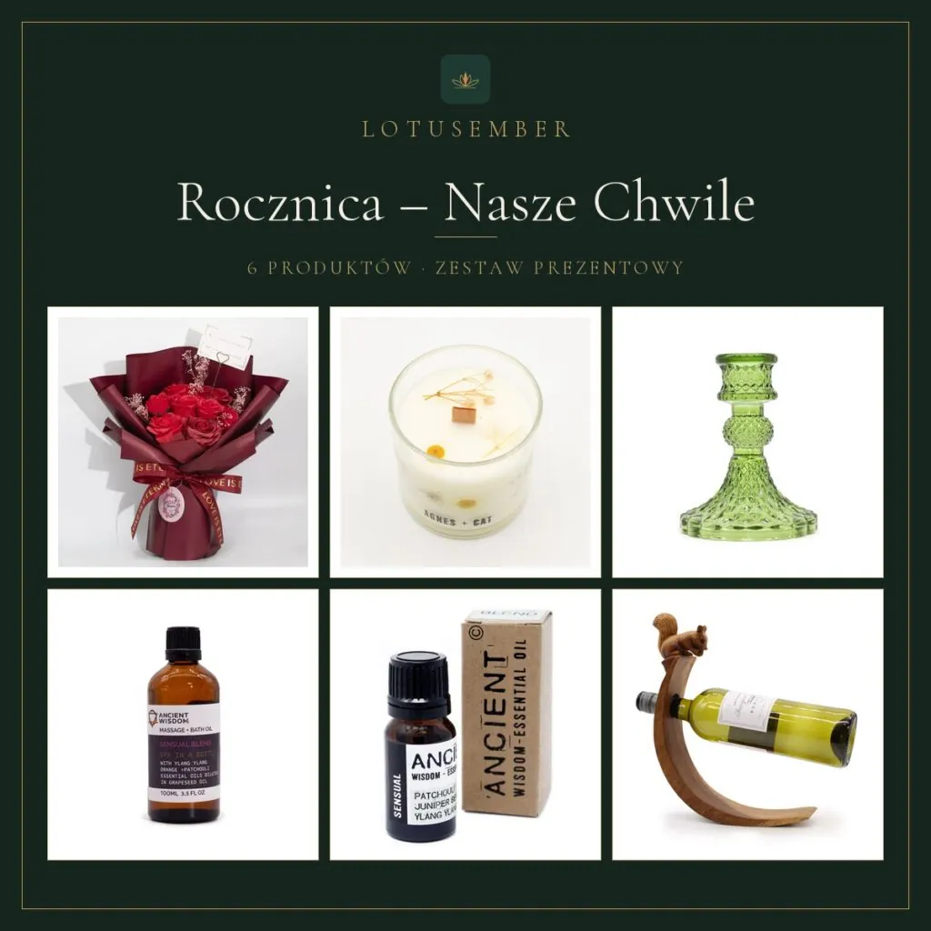 Rocznica – Nasze Chwile – zestaw prezentowy Lotusember